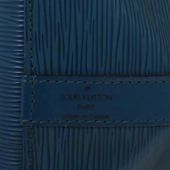 LOUIS VUITTON Epi Petit Noe Shoulder Bag Blue LV Auth - Picture 11 of 16